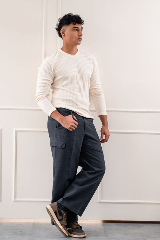 Being Winged - Gender Free V neck Tee (Male)