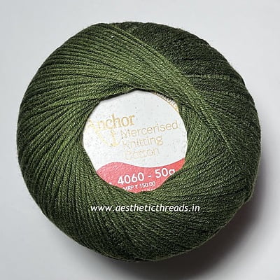 Anchor mercerised 4 ply knitting cotton- Art.4060 Anchor mercerised 4 ply knitting cotton- Art.4060