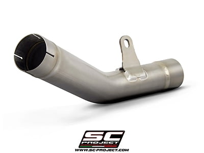 SC Project Central Link Pipe Titanium, Compatible with Specific SC-Project Range SC Project Central Link Pipe Titanium, Compatible with Specific SC-Project Range