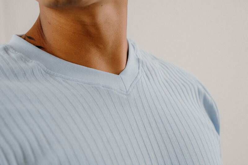 Being Winged - Gender Free V Neck Tee (Male)