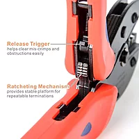 Solar MC4 Crimping Tool for 2.5/4/6mm² Solar MC4 Connector and PV Cable Installation