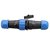 3PIN 30A Waterproof Cable Mount Aviation Connector  Male Plug + Female Socket IP68 -17MM 3P ST-ST