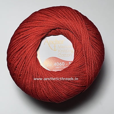 Anchor mercerised 4 ply knitting cotton- Art.4060 Anchor mercerised 4 ply knitting cotton- Art.4060