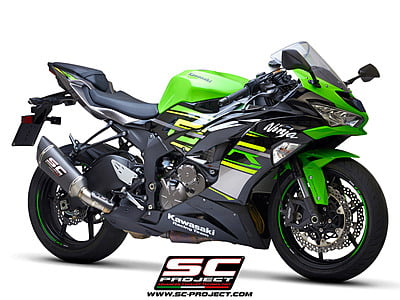 SC Project SC1-R Carbon Exhaust for Kawasaki ZX-6R 2024 SC Project SC1-R Carbon Exhaust for Kawasaki ZX-6R 2024