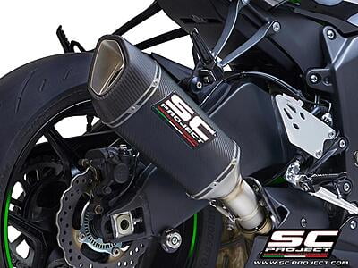 SC Project SC1-R Carbon Exhaust for Kawasaki ZX-6R 2024 SC Project SC1-R Carbon Exhaust for Kawasaki ZX-6R 2024