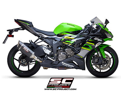 SC Project SC1-R Carbon Exhaust for Kawasaki ZX-6R 2024 SC Project SC1-R Carbon Exhaust for Kawasaki ZX-6R 2024