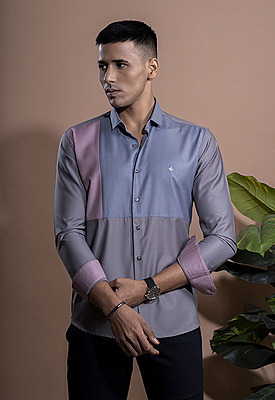 Steel Blue Classic Formal Shirt
