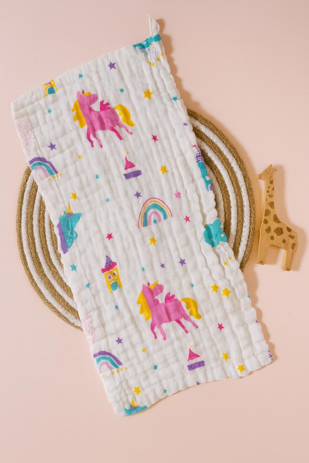 Premium Crinkled Muslin Burp Cloths (Pack of 2) Premium Crinkled Muslin Burp Cloths (Pack of 2)