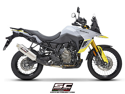SC-Project Rally Raid Titanium Exhaust for Suzuki V-Strom 800DE / 800SE (2023 - 2025)
