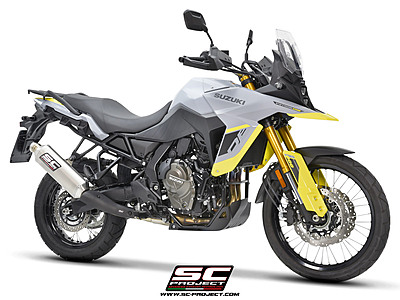 SC-Project Rally Raid Titanium Exhaust for Suzuki V-Strom 800DE / 800SE (2023 - 2025)