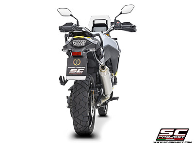 SC-Project Rally Raid Titanium Exhaust for Suzuki V-Strom 800DE / 800SE (2023 - 2025)
