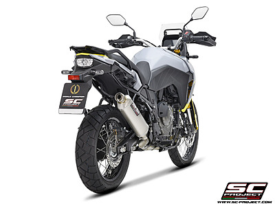 SC-Project Rally Raid Titanium Exhaust for Suzuki V-Strom 800DE / 800SE (2023 - 2025)