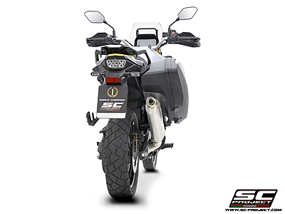 SC-Project Rally Raid Titanium Exhaust for Suzuki V-Strom 800DE / 800SE (2023 - 2025)