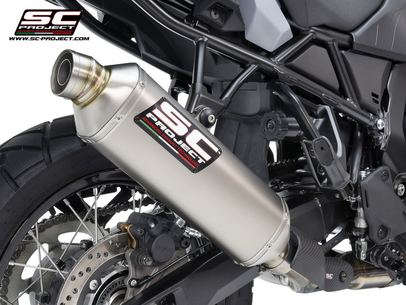 SC-Project Rally Raid Titanium Exhaust for Suzuki V-Strom 800DE / 800SE (2023 - 2025)