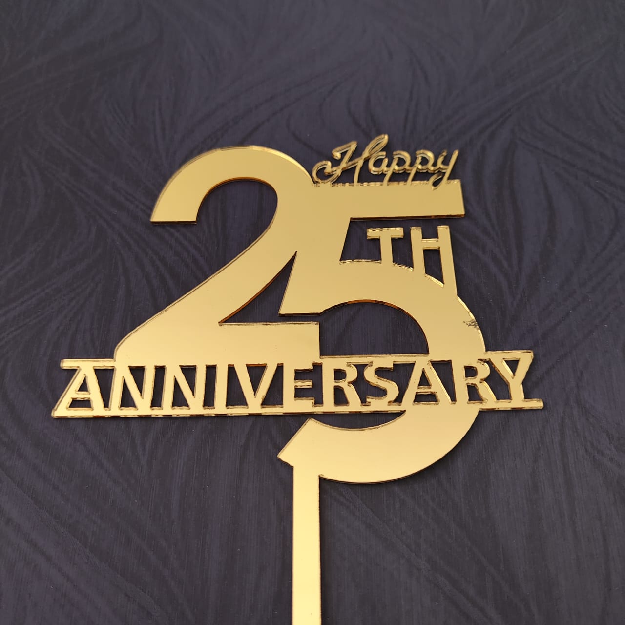 Happy Anniversary Acrylic Topper 04
