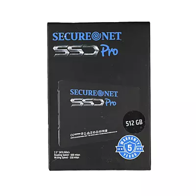 Secure Net 512GB TB SATA Pro SSD