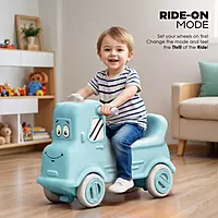 All-in-One Rider, Rocker & Balance Board – Blue