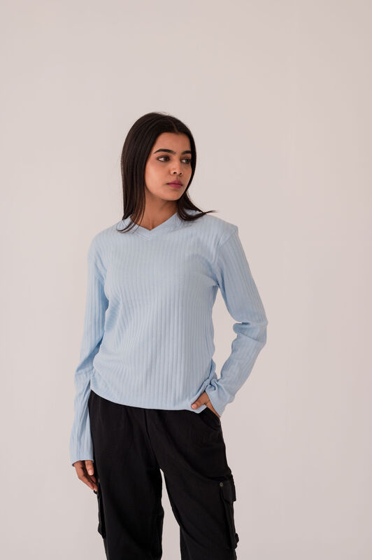 Being Winged - Gender Free V Neck Tee (Female)