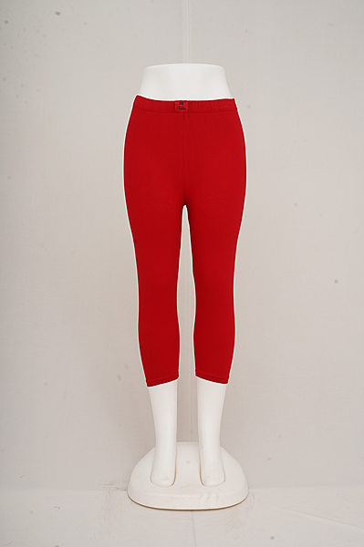 Women Dark Red Capri