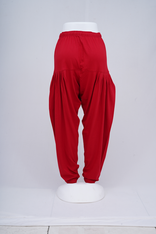 Women Dark Red Patiyala