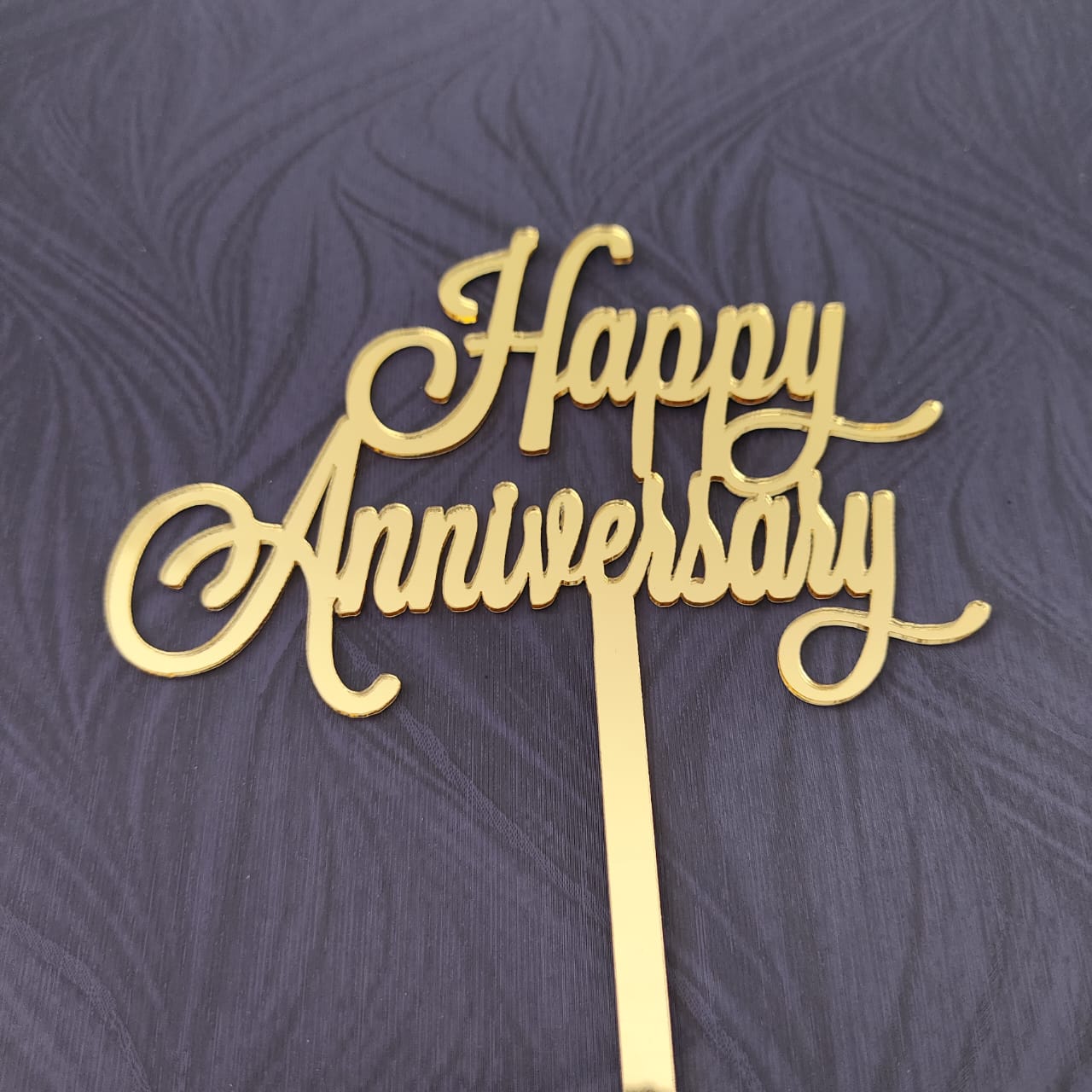 Happy Anniversary Acrylic Topper 05