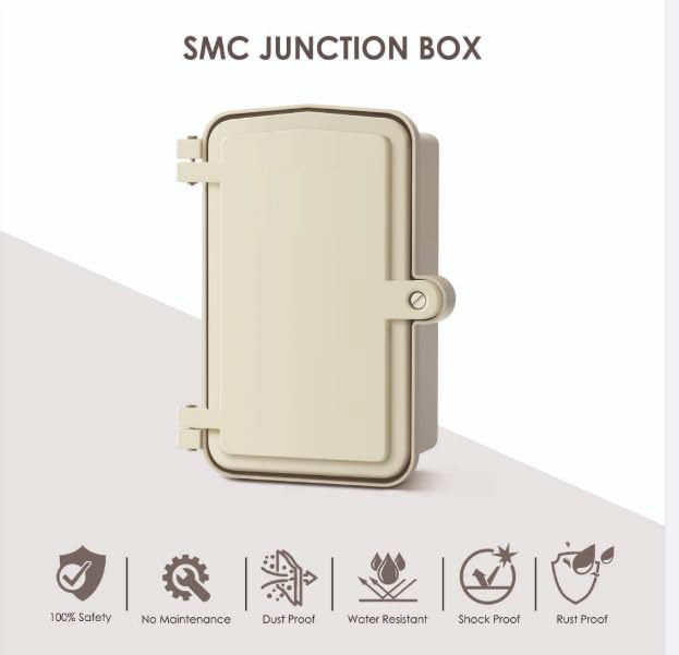 SMC Pole Mounting Junction Box 140 x140x 95 mm