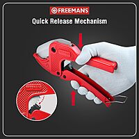 PVC Pipe Cutter - 42mm || Cutting Upto 1-1/8" O.D. | Suitable For PVC Pipes, Rubber Hoses And Plumbing Pipes Cutter