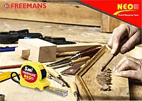 5 Mtr  Steel Measuring Tape - (Yellow & Black) With Unbreakable ABS case | Auto-lock and Belt Clip