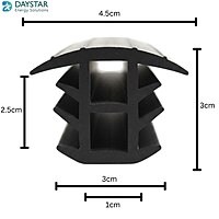 Solar Panel Waterproof EPDM Rubber Seal Strip - 2.5 mtr