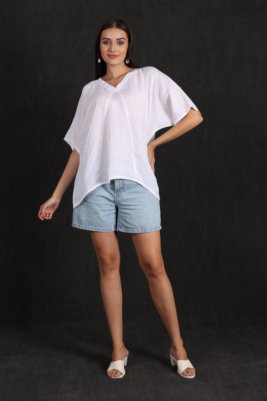 Diana V Neck Ladies Top