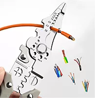 All in 1 Multifunction Wire Stripper/Wire Crimping Tool, Wire Cutter, Wire Crimper, Cable Stripper
