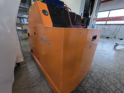 BAKA 1709-919-UMB, EGGT 79-1004 ELSO, Electric counterbalance walkie stacker with mounting plate