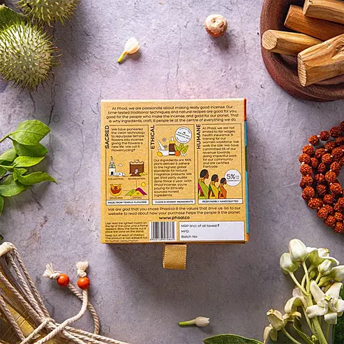 Phool SANDALWOOD Incense Cones