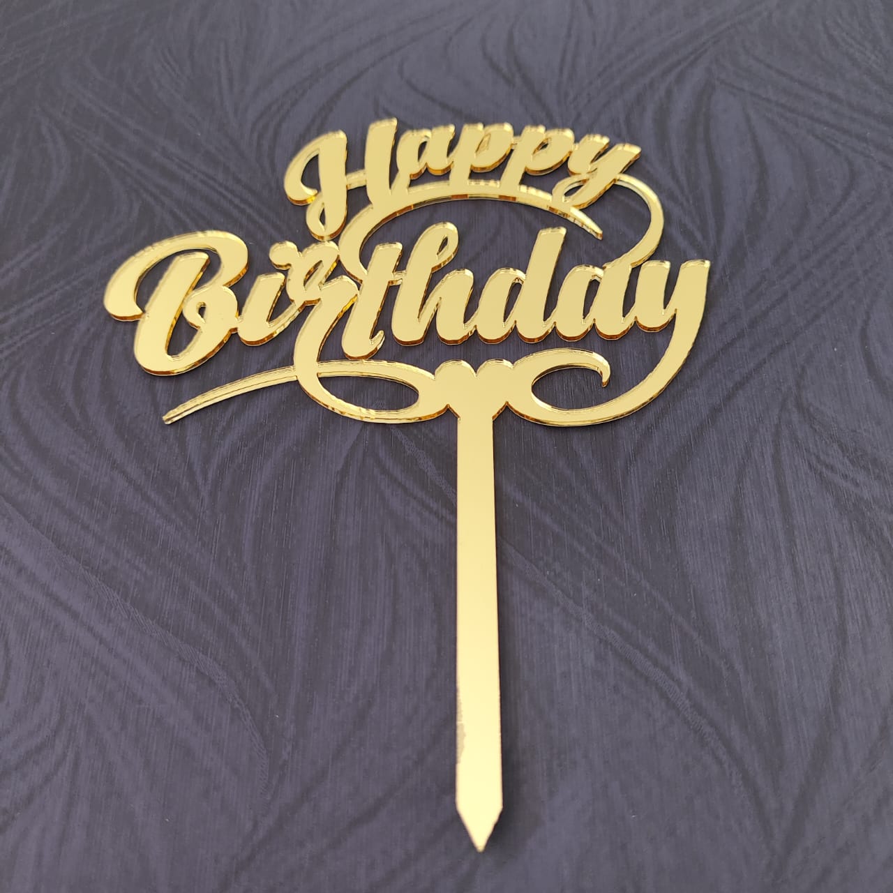 Happy Birthday Acrylic Topper 07