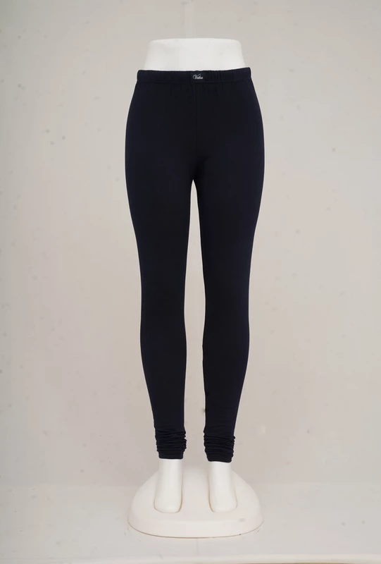 Women Navy Churidar Leggings