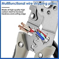 All in 1 Multifunction Wire Stripper/Wire Crimping Tool, Wire Cutter, Wire Crimper, Cable Stripper