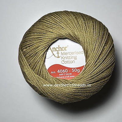 Anchor mercerised 4 ply knitting cotton- Art.4060 Anchor mercerised 4 ply knitting cotton- Art.4060