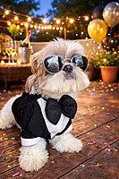 Black Shimmer Tuxedo