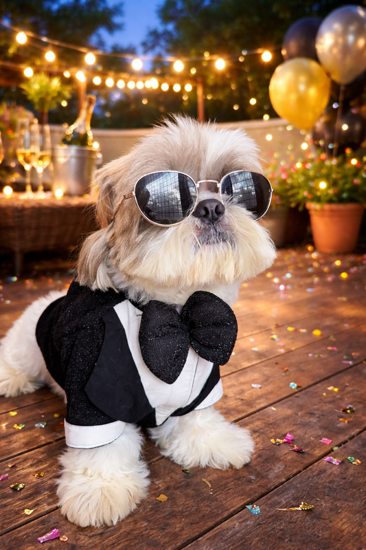 Black Shimmer Tuxedo