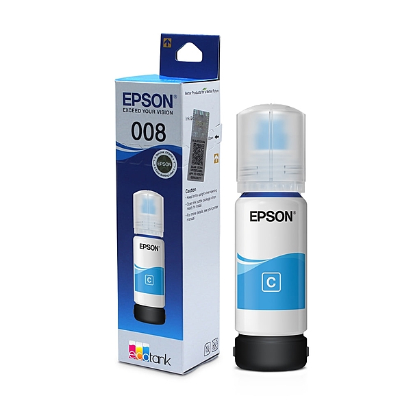 Epson Ink Bottle 008 Cyan