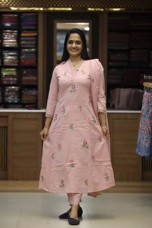 Anarkali Kurta Set with Dupatta