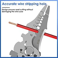 All in 1 Multifunction Wire Stripper/Wire Crimping Tool, Wire Cutter, Wire Crimper, Cable Stripper
