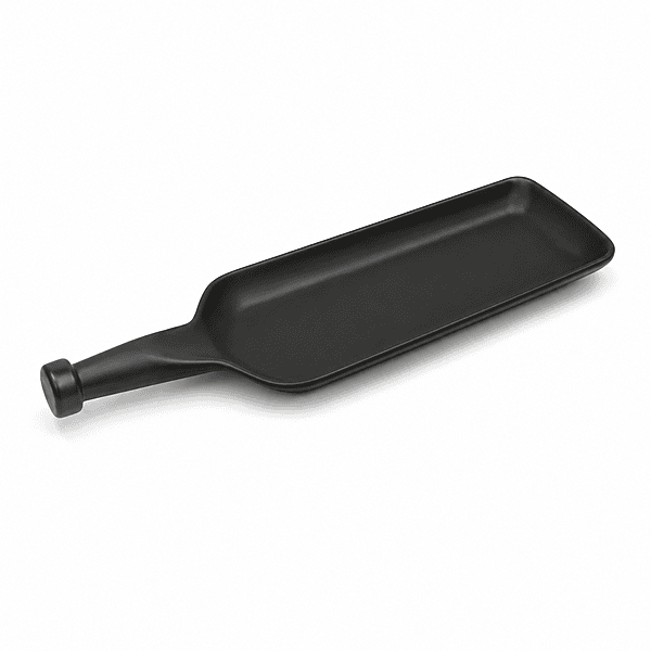 MELAMINE BAT PLATTER BLACK BIG