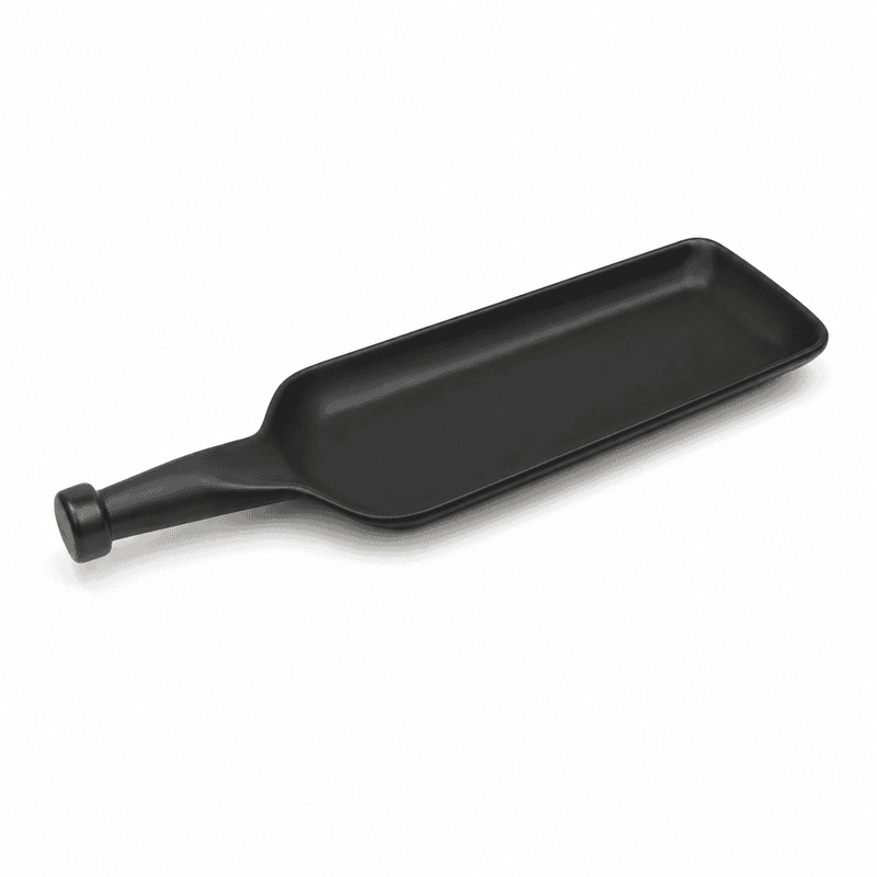 MELAMINE BAT PLATTER BLACK BIG