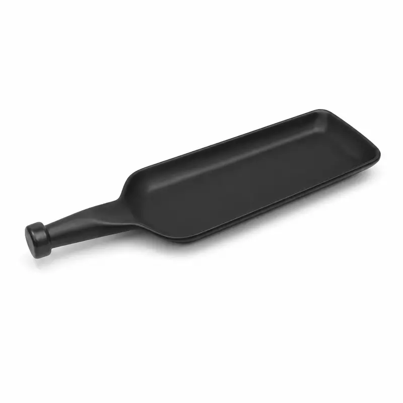 MELAMINE BAT PLATTER BLACK SMALL