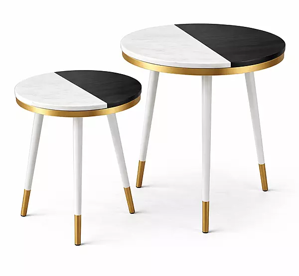 Taj Marble Side Table