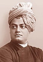 Swami Vivekananda - Chicago 1893 Bust Photo Swami Vivekananda - Chicago 1893 Bust Photo