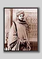 Swami Vivekananda possibly at Hyderabad, 1892 or early 1893 - Photo