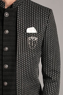 Richy Designer Black Jodhpuri Richy Designer Black Jodhpuri