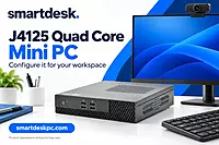 SmartDesk Power J4125 Mini PC
